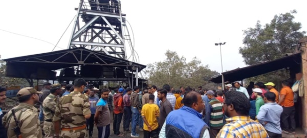 बंकोला कोलियरी में हादसा, कोयला मजदूर की मौत