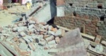 चापड़ा में तृणमूल कर्मी के मकान में भयावह विस्फोट, छत व दीवार ढह गयी