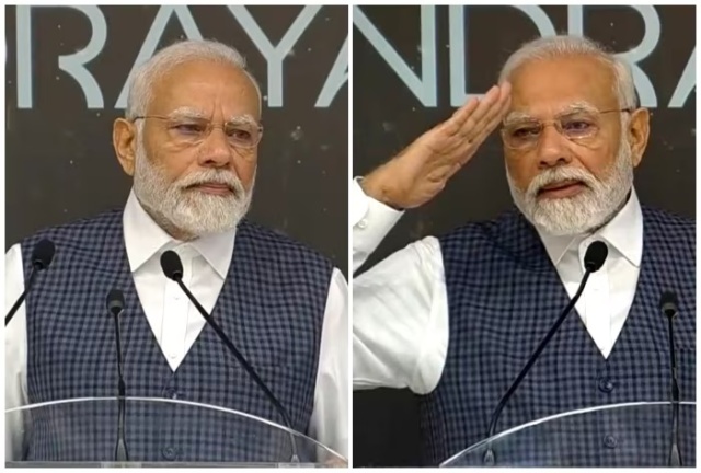 PM Modi became emotional while talking to ISRO scientists, said with tears in his throat….