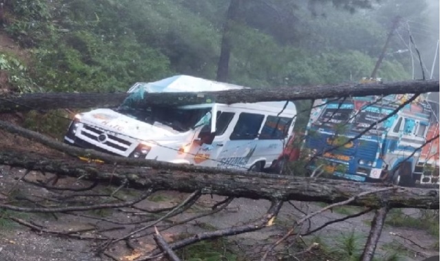 Cloudburst in Himachal, major devastation due to landslide, 21 people died so far.
