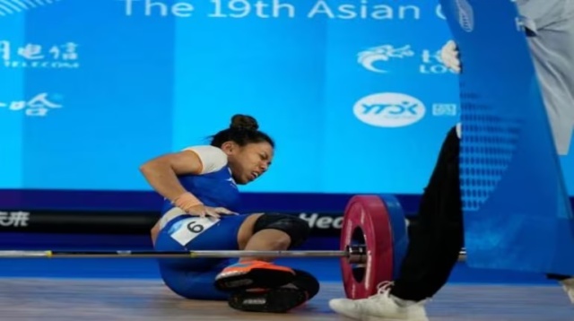 एशियाई खेल 2023: मीराबाई चानू को जांघ में आई चोट