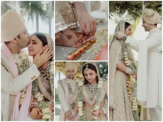 Parineeti-Raghav Wedding Pics : देखें राघव-परिणीति की शादी के फोटोज